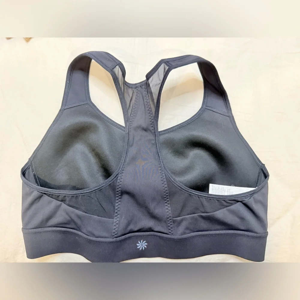 Athleta Women’s B/C Black Hustle Sports Bra - Size 36B/C